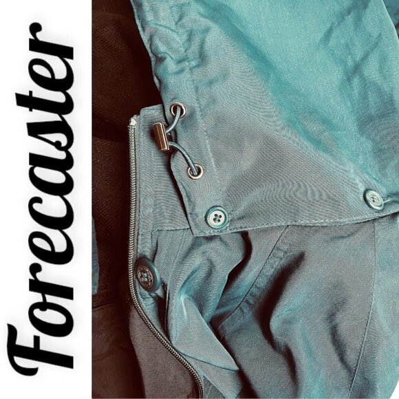 FORECASTER SPORT Vintage Mid-length Trench Raincoat Removable Liner & Hood, M - Picture 8 of 12